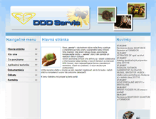 Tablet Screenshot of dddservis.sk